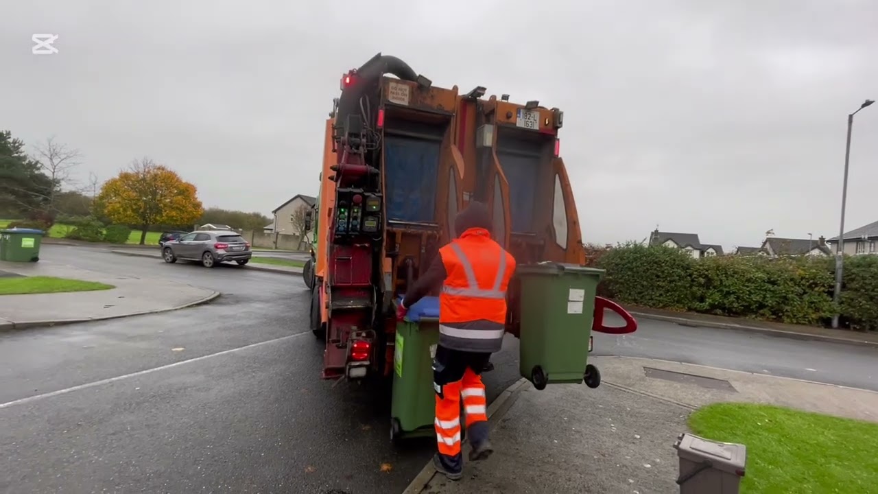 Clean Ireland Recycling 2018 Mercedes Econic with a Olympus twin pack body and Terberg TCH-DH