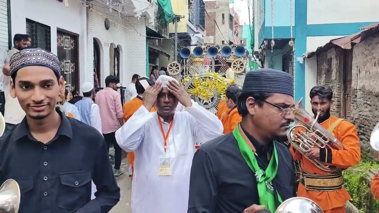 Jasne Eid miladunnabi 2025 new naat Sharif prakash band Barnagar dist ujjain m.p. mo 9617104676
