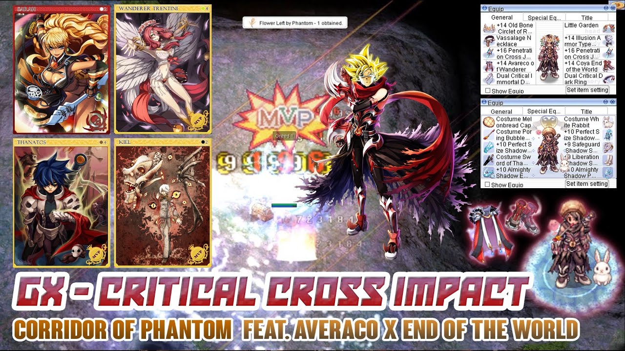 Ragnarok Online - iRO Chaos - Corridor of Phantom(12/06/22)- Guillotine Cross- Critical Cross Impact