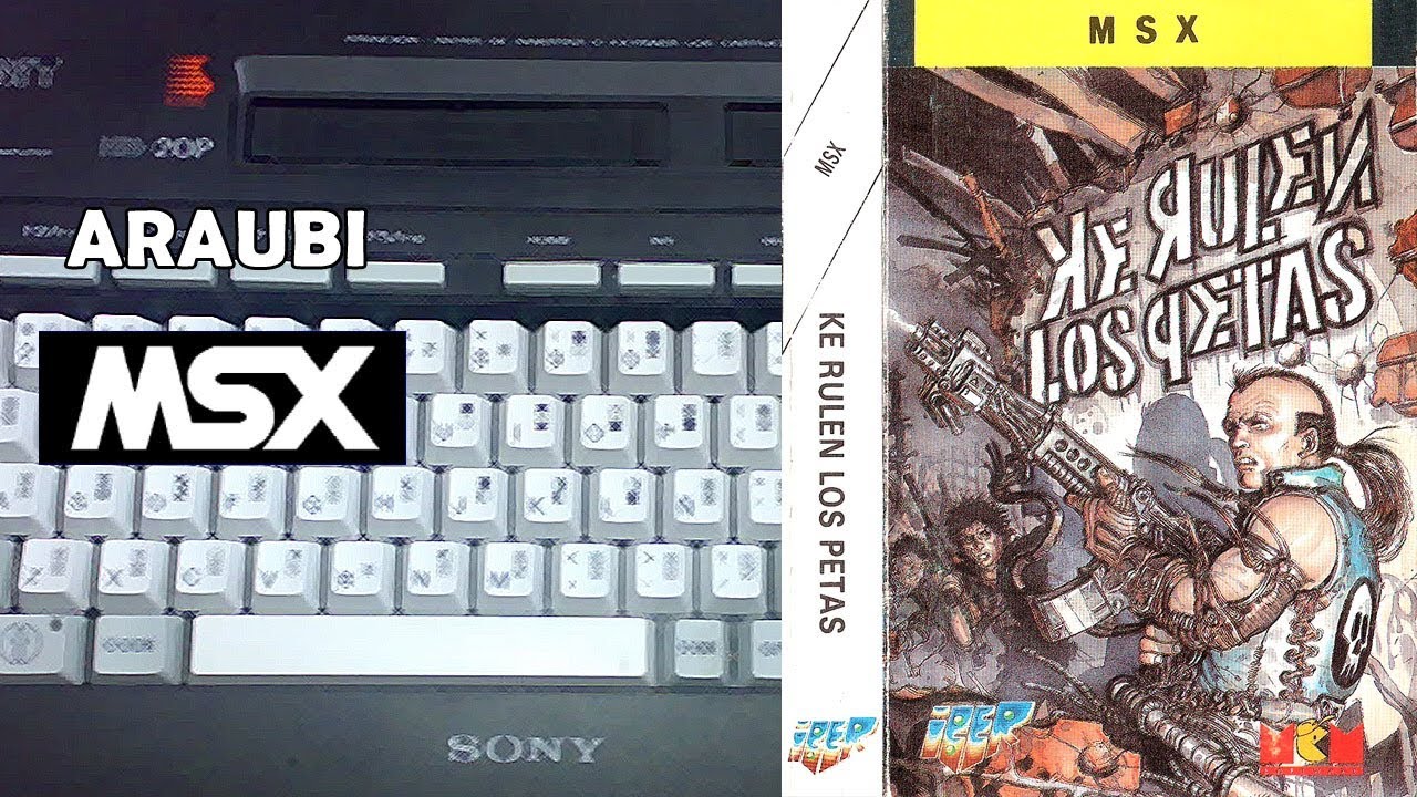 Ke Rulen los Petas (Iber Soft, 1989) MSX [408] Walkthrough Comentado