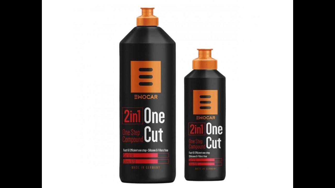Ewocar One Cut - 1-kroková leštiaca pasta - predstavenie, ukážka v praxi