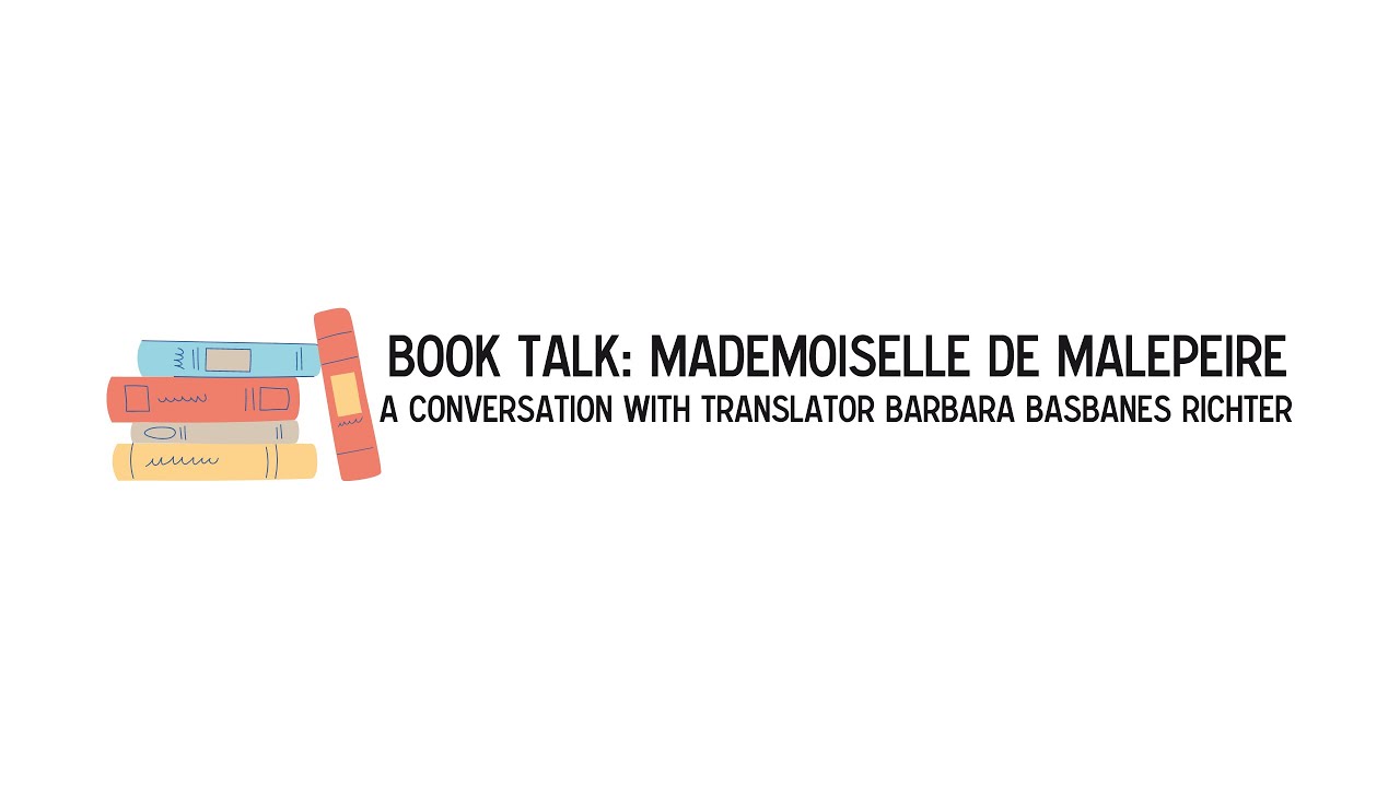 Author Talk: Mademoiselle de Malepeire