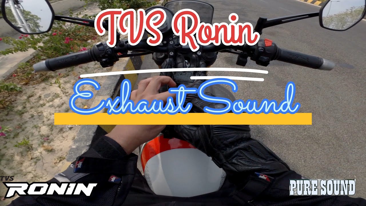 TVS Ronin 225 | 5 minutes of Pure Exhaust Sound - ASMR