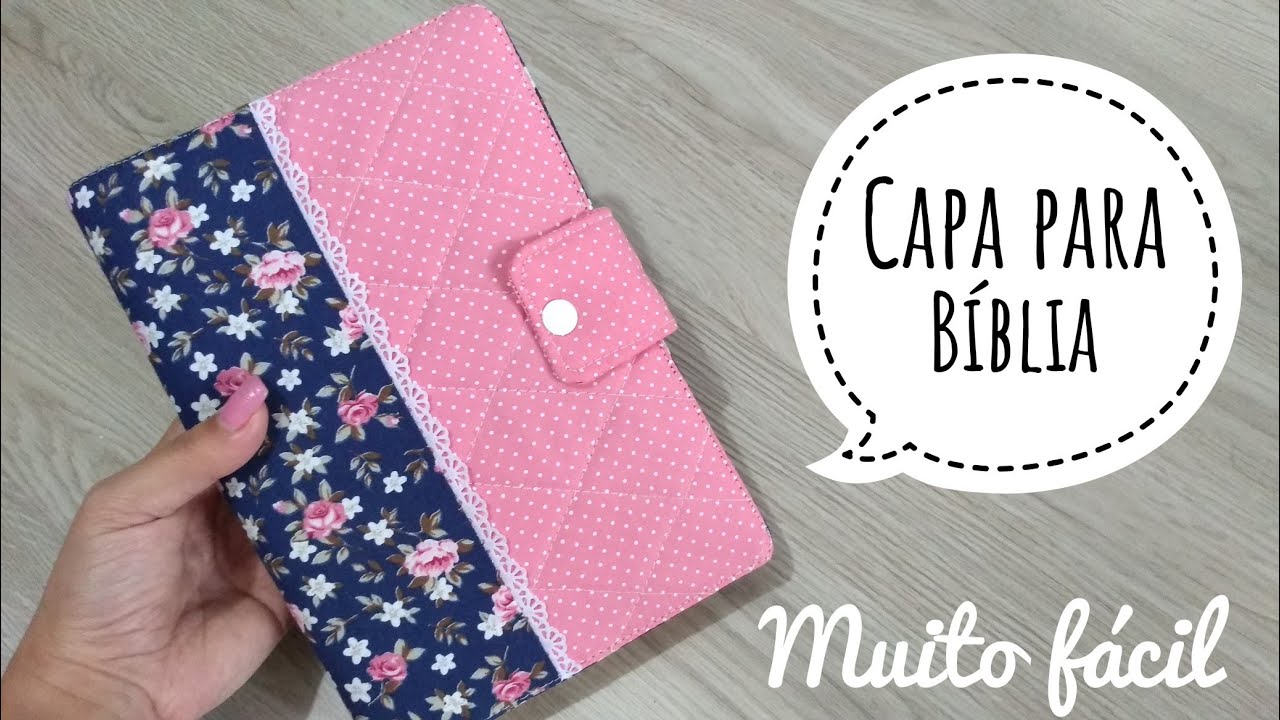 Capa linda para Bíblia passo a passo Muito fácil
