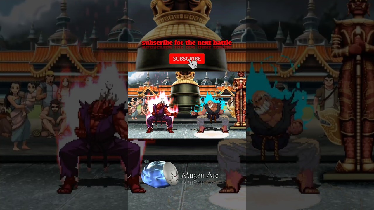 SHIN AKUMA vs GOUKEN #akuma #gouken #streetfighter #shorts