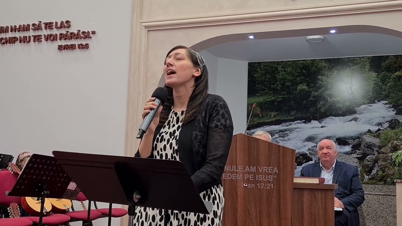 Marta Bergheaua    Ah cât ma simțesc de bine cand e Domnul langa mine