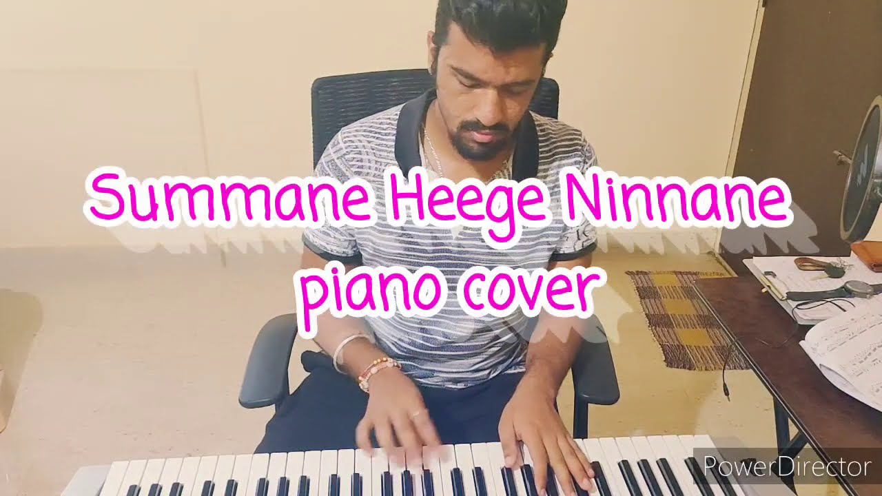 Summane Heege Ninnane | Piano cover | Amar | Kannada Instrumental