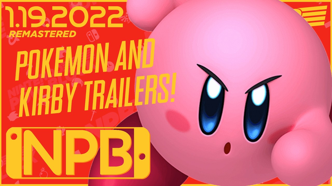 Kirby and Pokemon Legends Arceus Get New Trailers - Nintendo Pow Block 1.19.2022