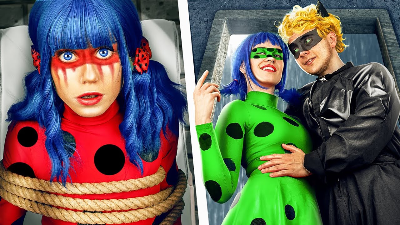 Fausse LadyBug / LadyBug A Été Enlevée Par Un Vampire