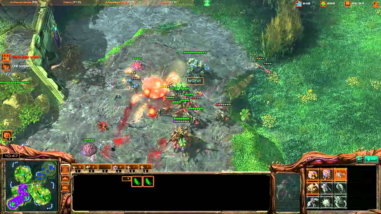 Starcraft 2 - Destiny Losing Control of Army