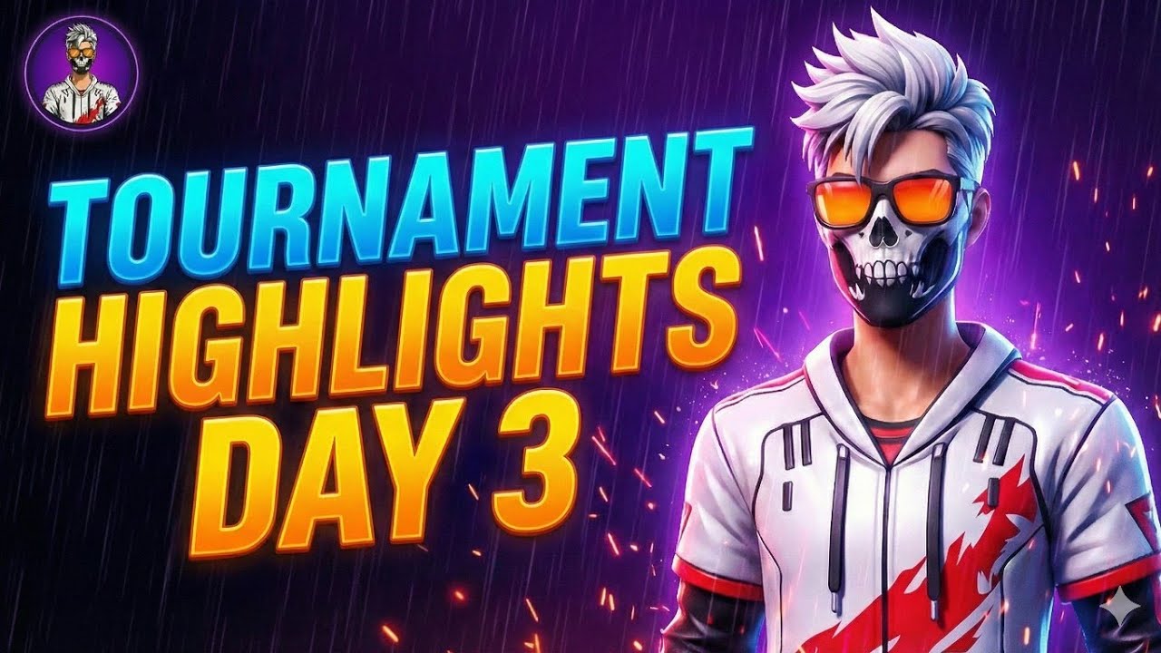 Free Fire Tournament Highlights 🔥 | Insane Clutches & Pro Gameplay | TG ESPORTS HUB | DAY 3