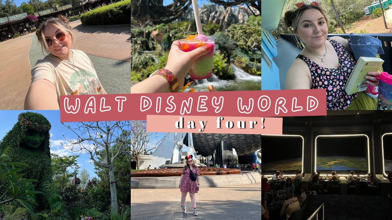 WALT DISNEY WORLD, FLORIDA VLOG | DAY FOUR AT ANIMAL KINGDOM & EPCOT, APRIL 2024🐯🐾🌐🌊✨