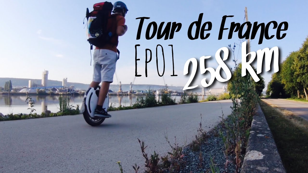 Ep01 Tour de France en gyroroue de Paris à Cabourg
