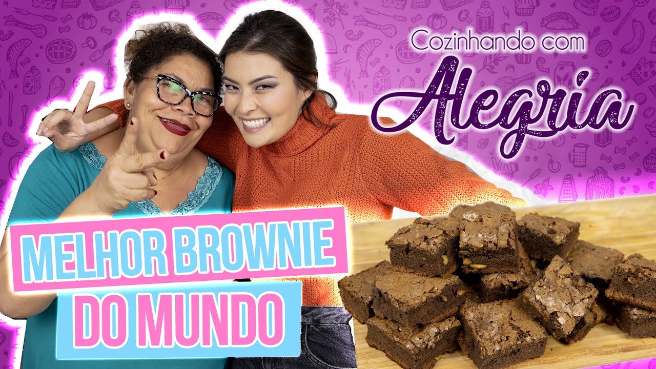APRENDA A FAZER UM BROWNIE DELICIOSO | #COZINHANDOCOMALEGRIA