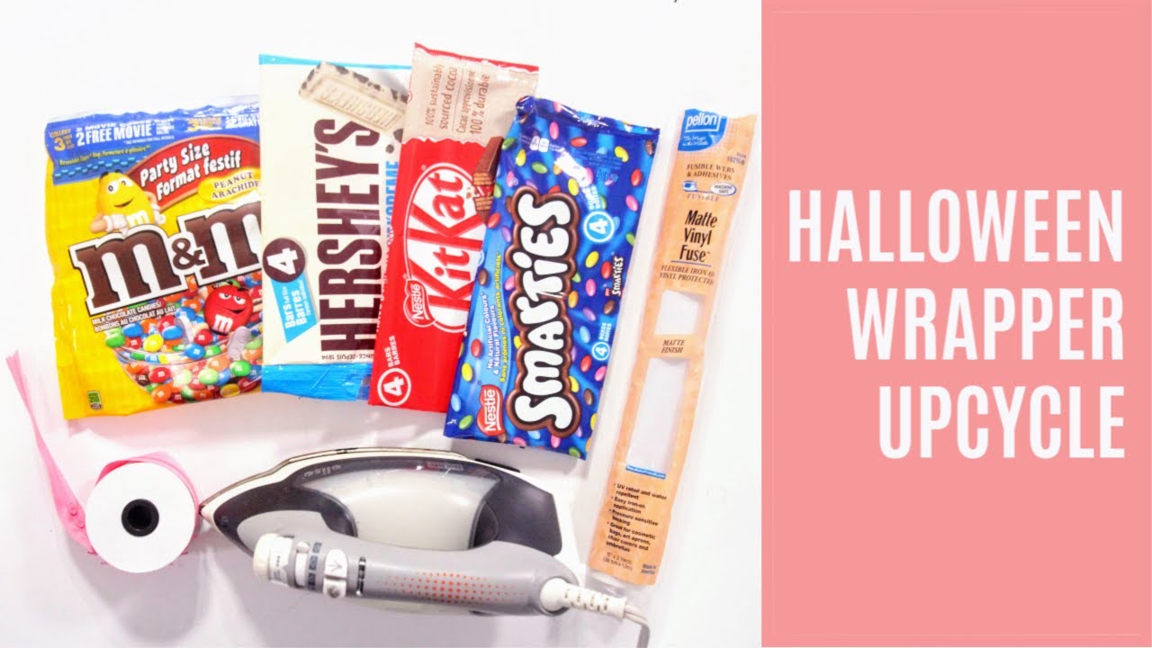 How to Make a Pouch out of Candy Wrappers