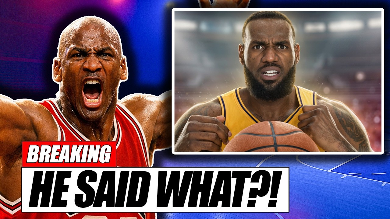 LeBron Crowned Himself the GOAT… Jordan Wasn’t Having It