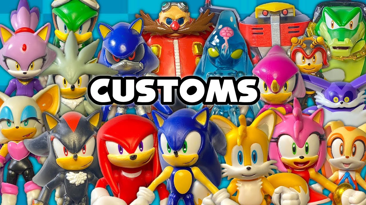 Sonic Custom Figure Collection Compilation 🖌️🎨