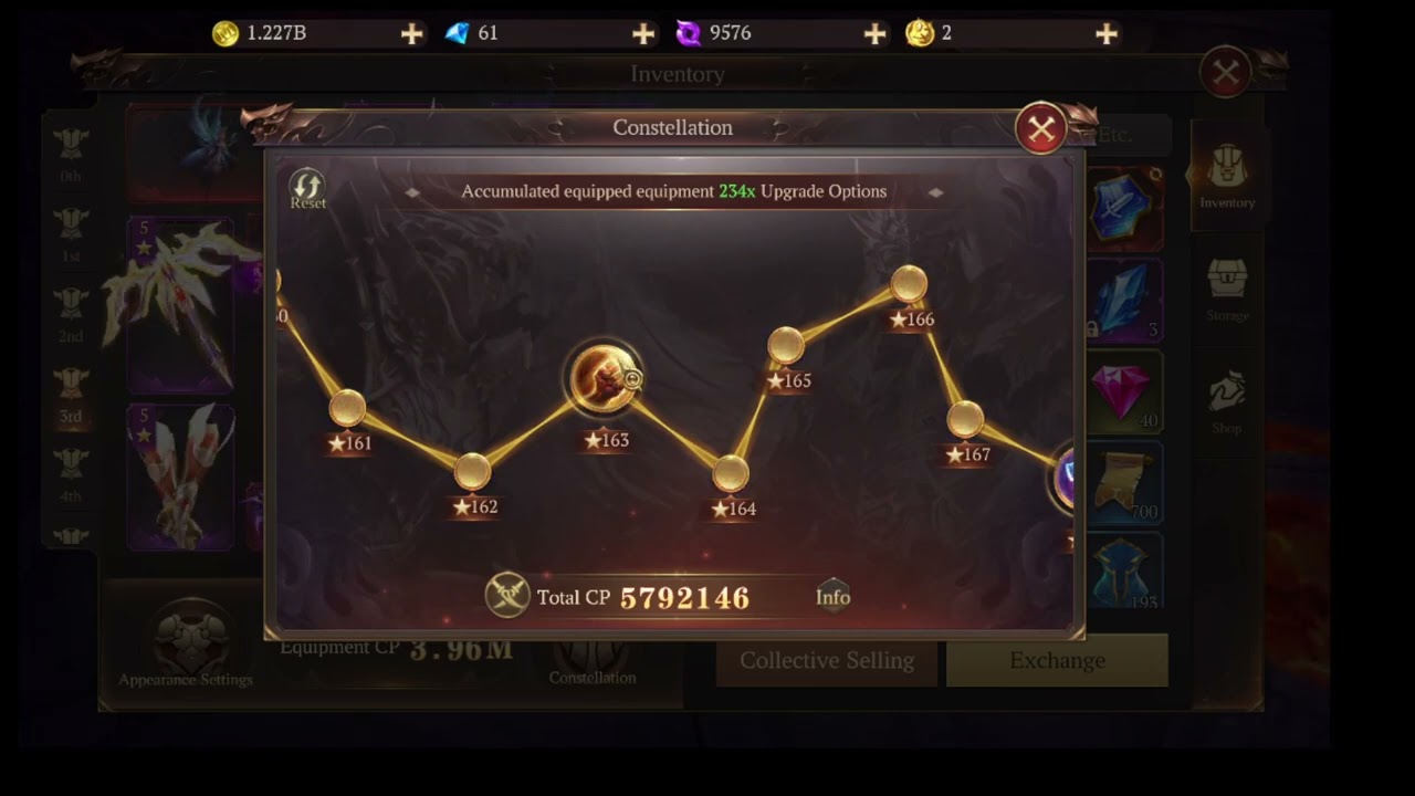 ENE ElF Constelation build - 233 stars