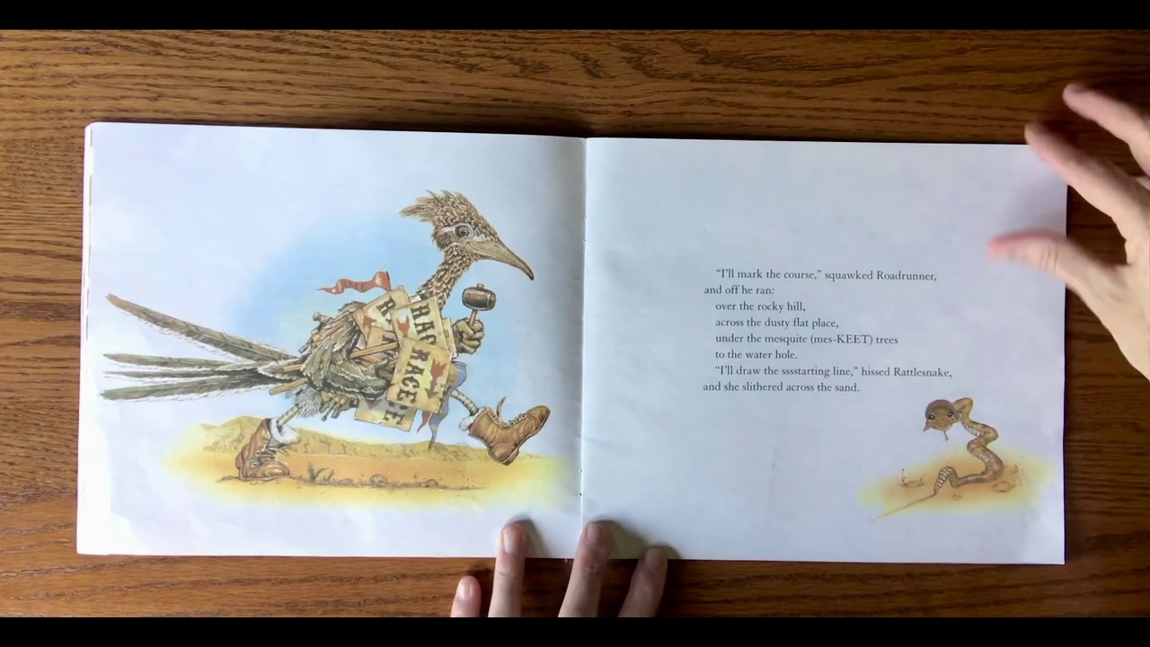 The Tortoise and the Jackrabbit by Susan Lowell // Kids Read Aloud