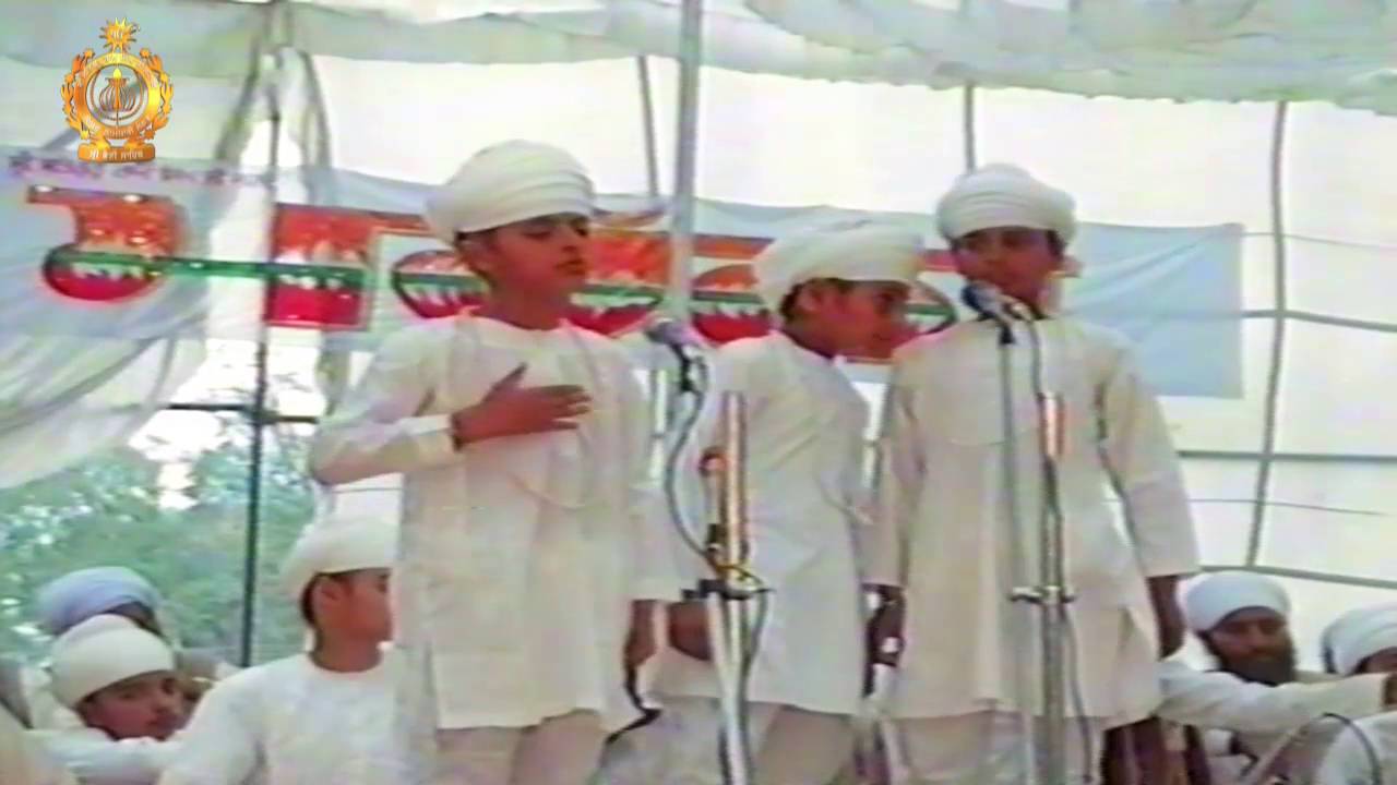 Kavishri SPS Academy Bache@During Hola Mahala 1995@Gurdwara Sri Bhaini Sahib, PUNJAB