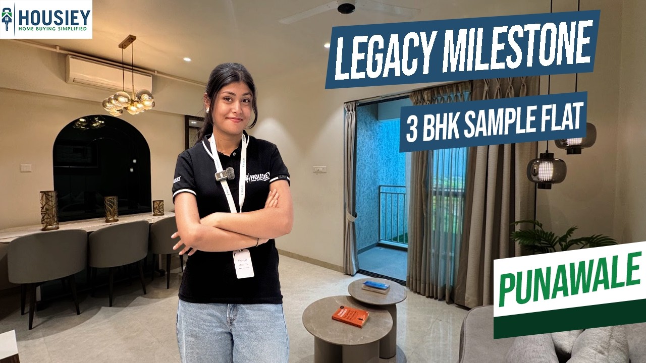 Legacy Milestone | Premium 3BHK Sample Flat Tour In Punawale Pune | Price & Review 2026