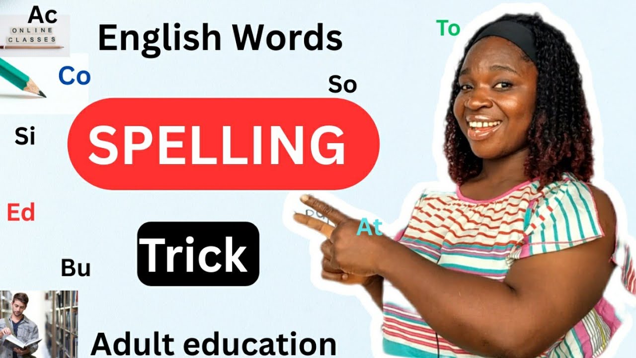 Sounds And SPELLING/english Words-Spelling And  Sounds ( how to read And write English #engvid