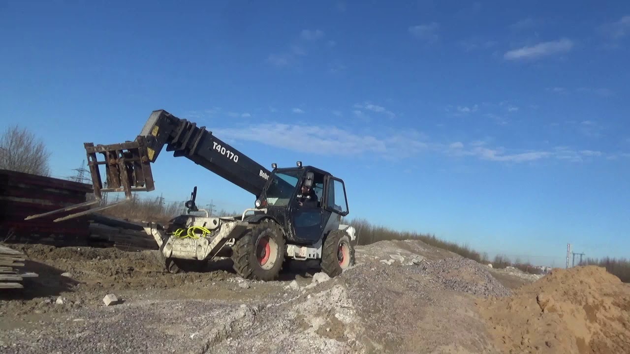 Bobcat Т40170 Телескопический Погрузчик Рабочая Машина