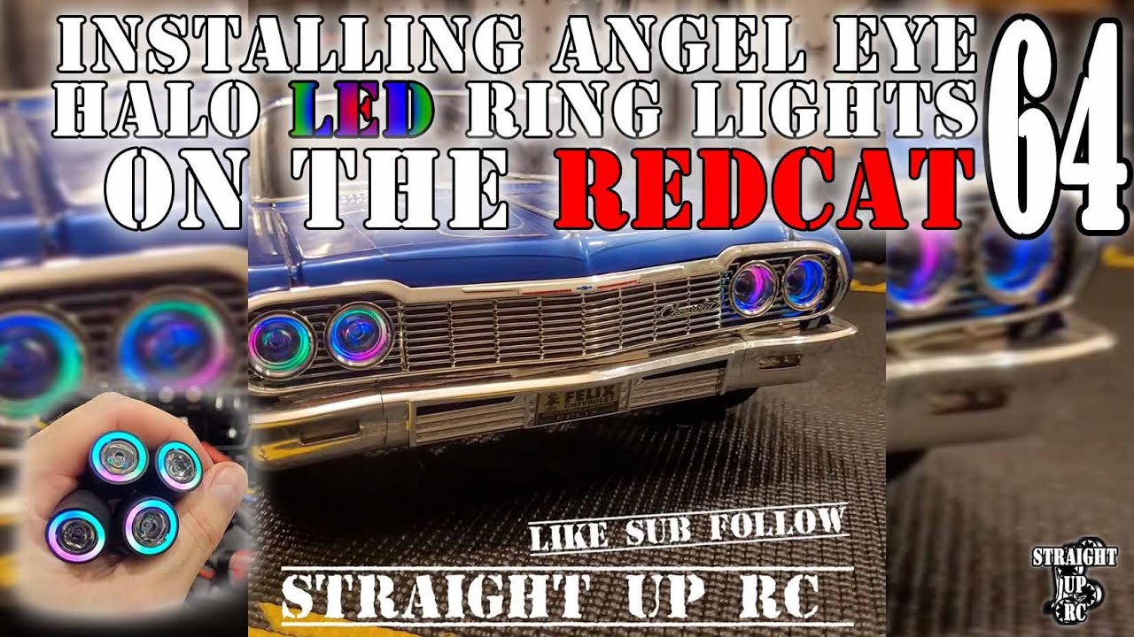 Светодиодные ангельские глазки Redcat 64 HALO!!