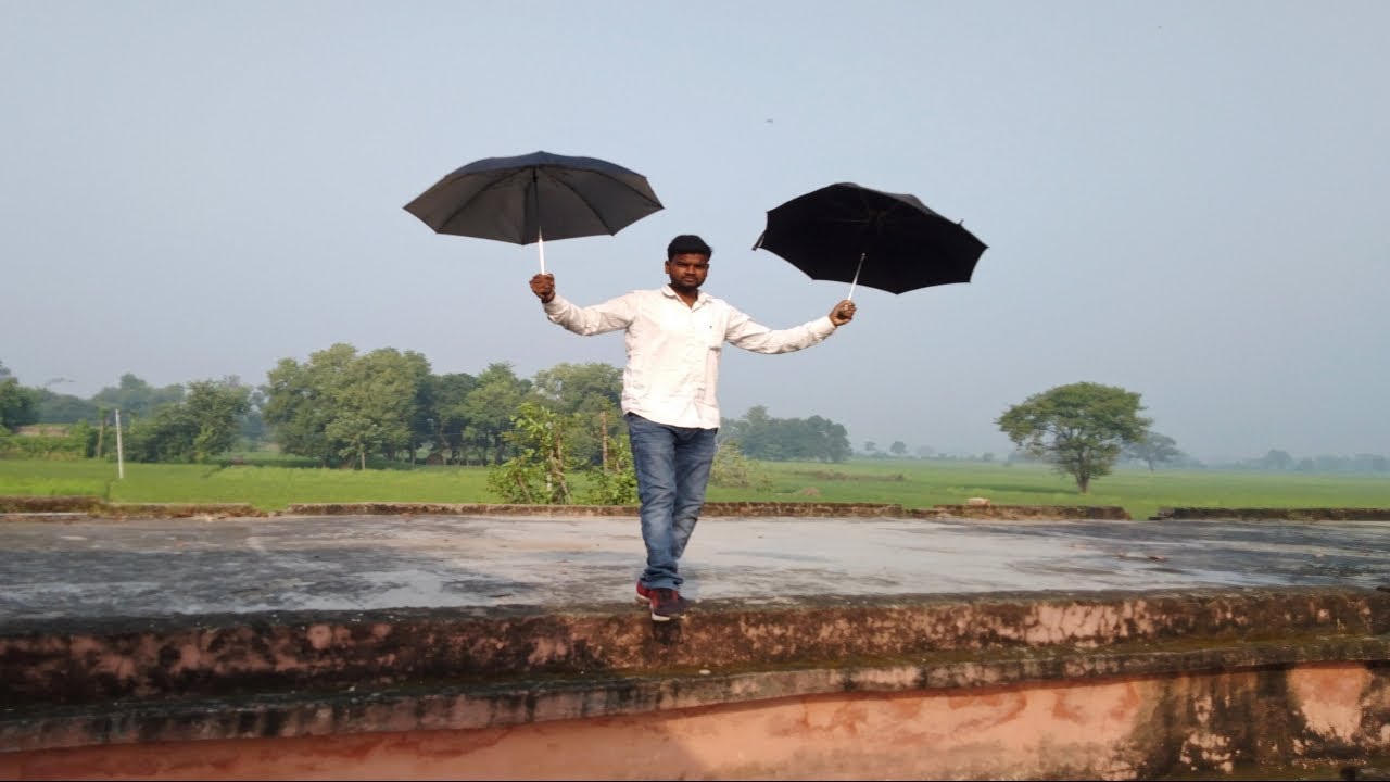Jumping From Roof with Umbrella (Parachute) -Will it End Me | Md Experiment