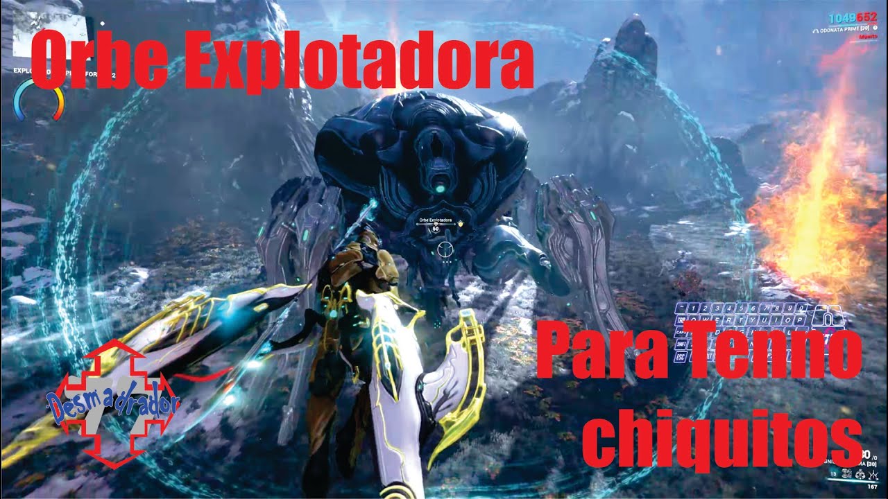 Orbe Explotadora #tennocreate