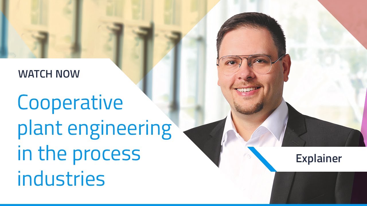 Cooperative plant engineering in the process industries