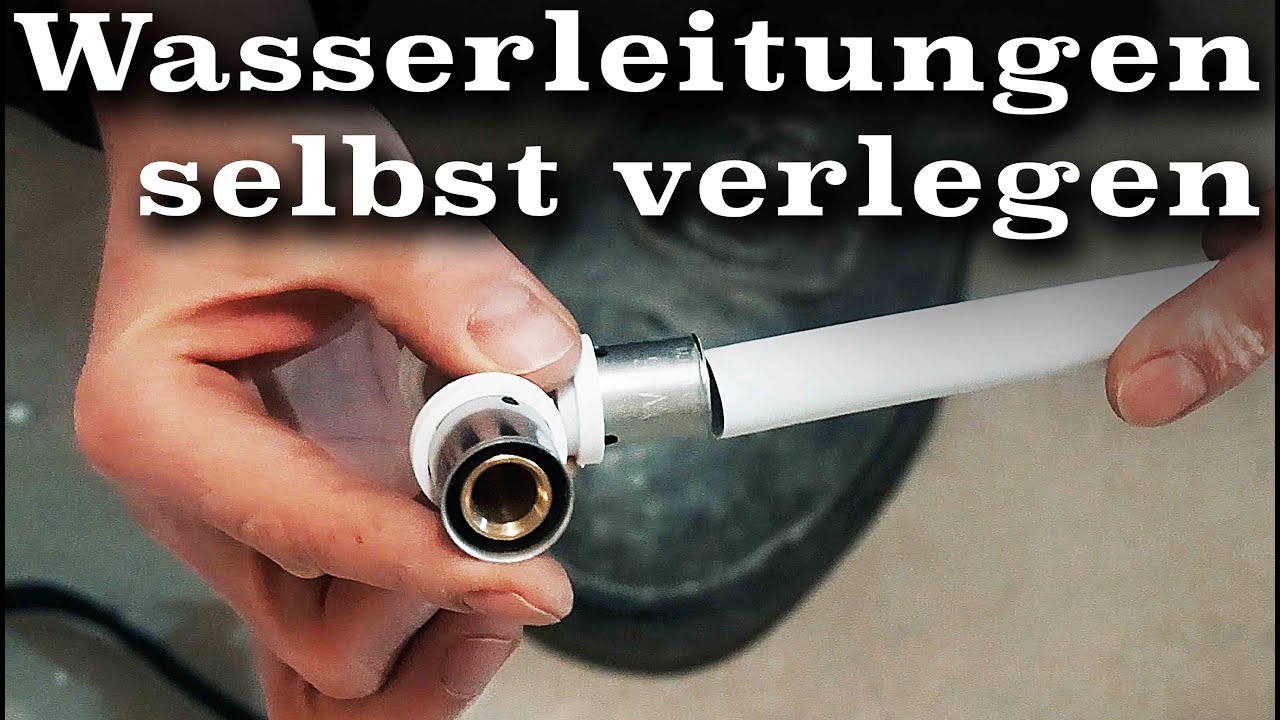 ☝🏻Anleitung: Wasserleitungen verlegen | Schnäppchenhaus | michaswerkstatt