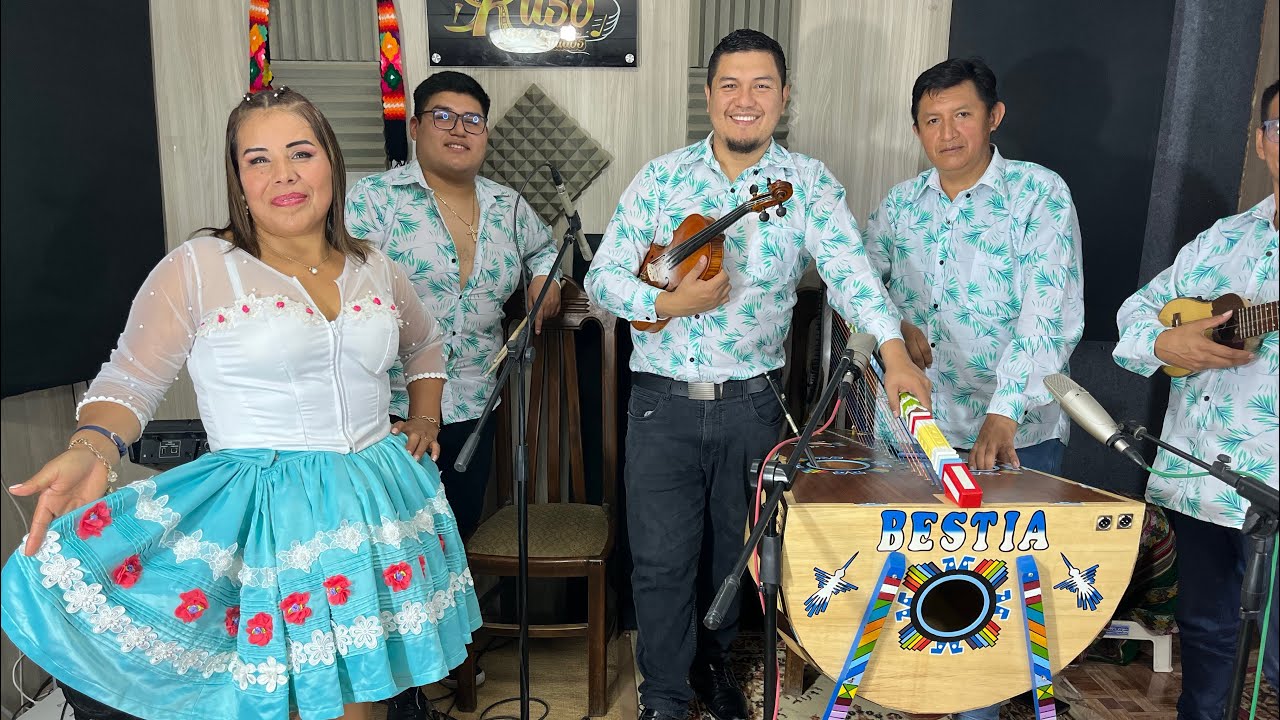 BELLA FLOR DE AYMARAES RUSO Y LOS YANJAS - ARPA Y VIOLÍN TEMA: KAPULI ÑAHUICHA