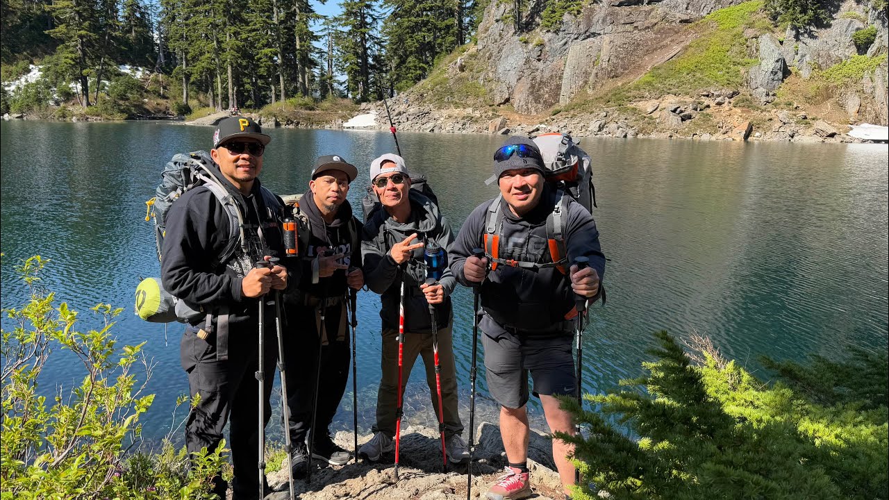 Backpacking up to Melakwa Lake and Keekwulee fall Fathers Day 2025