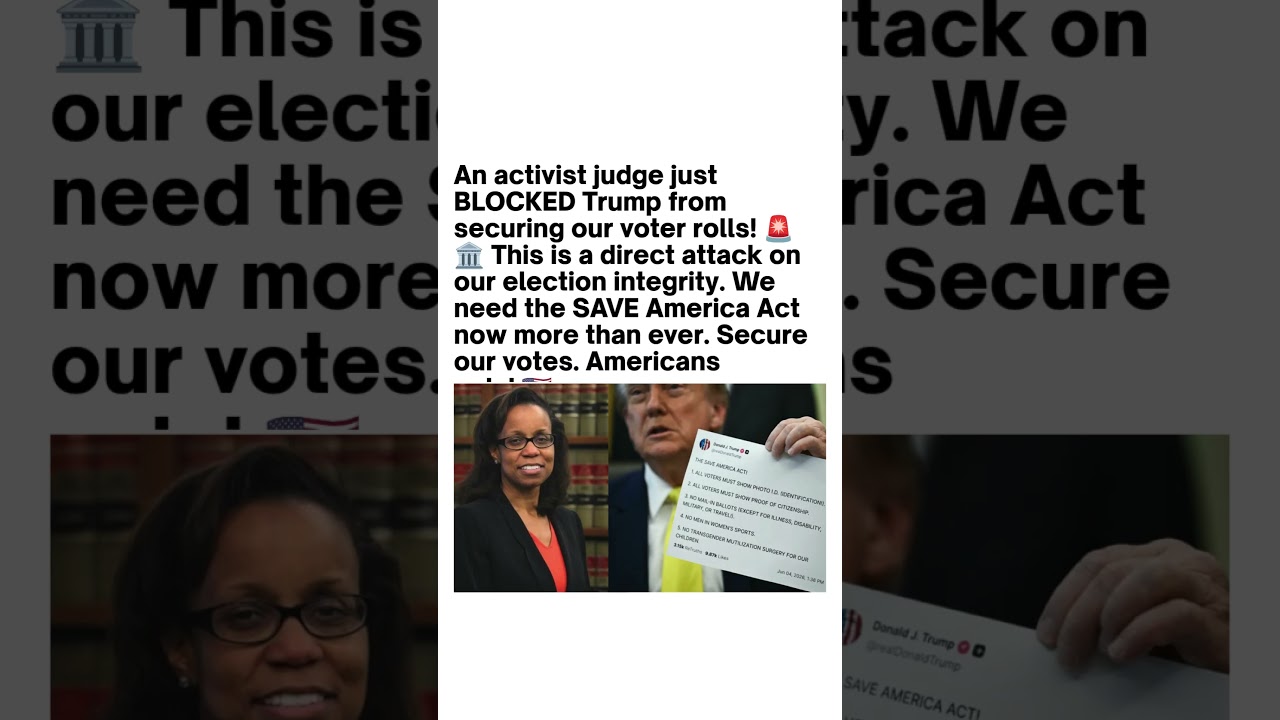 Viral SAVE Act Debate Explained 🇺🇸