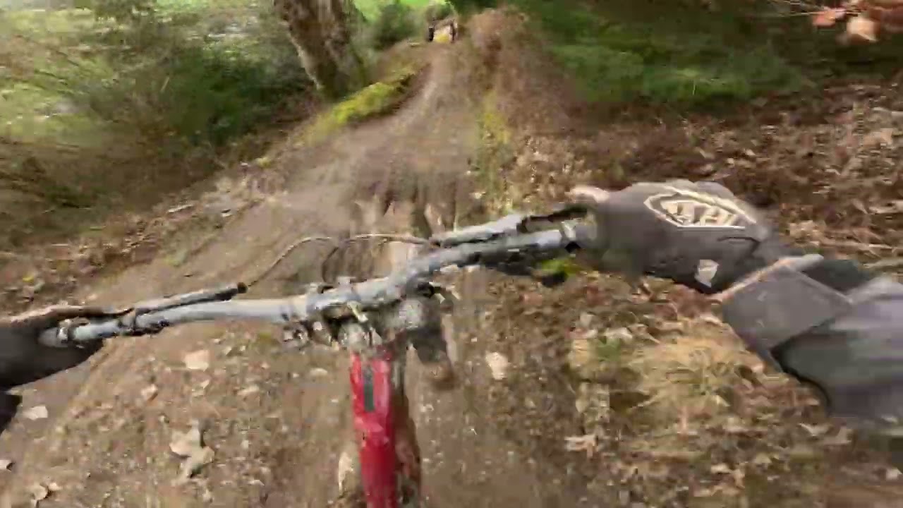 Lap of dragons tail at caersws 