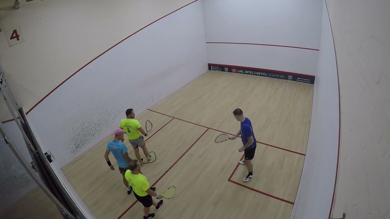 STOURBRIDGE 2025 RACKETBALL FINALS CHAPPEL & NORTON V  LOSKA & SMITH