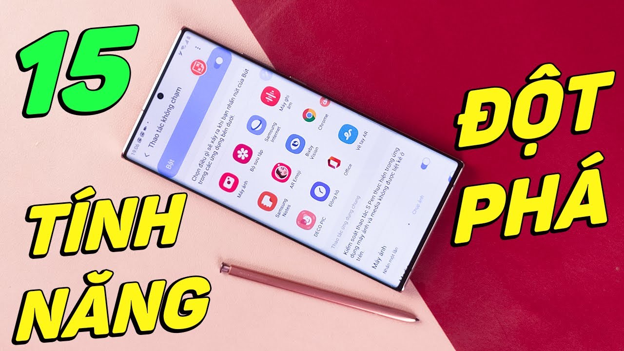 15 tính năng mới ấn tượng trên SIÊU PHẨM Galaxy Note20 Ultra!!!