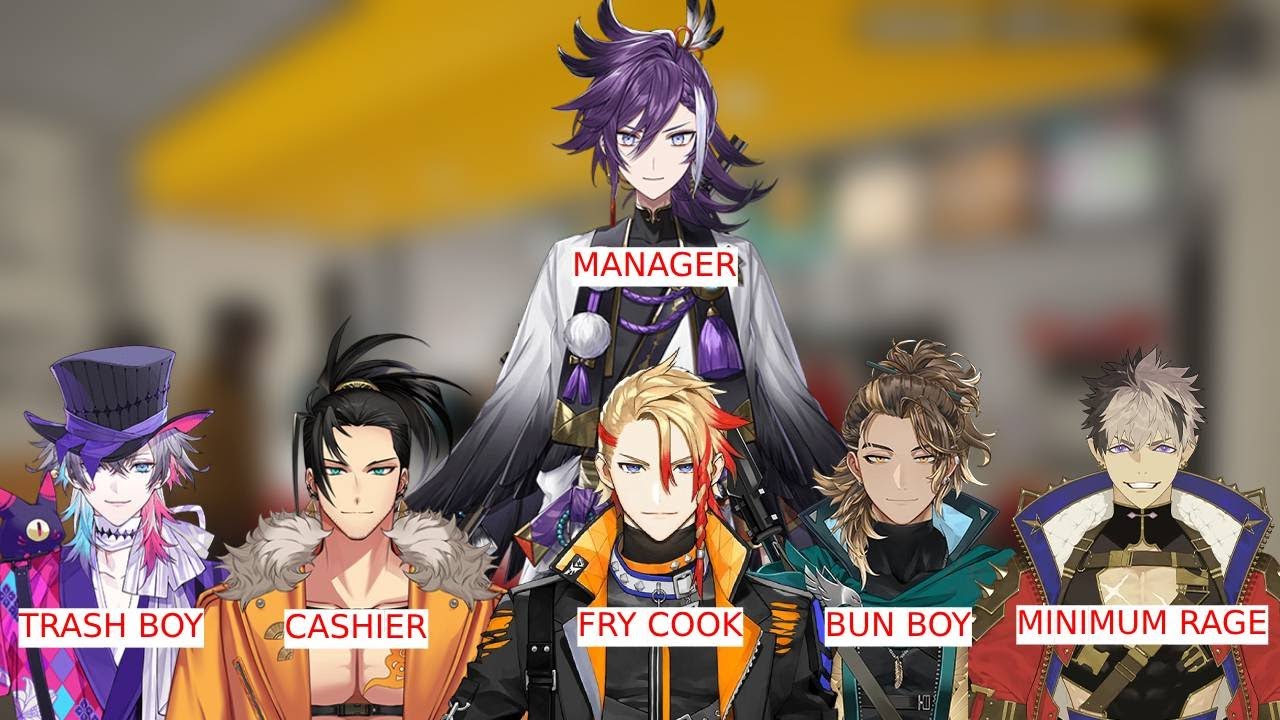 Holostars EN Running a Fast Food Restaurant is CHAOS
