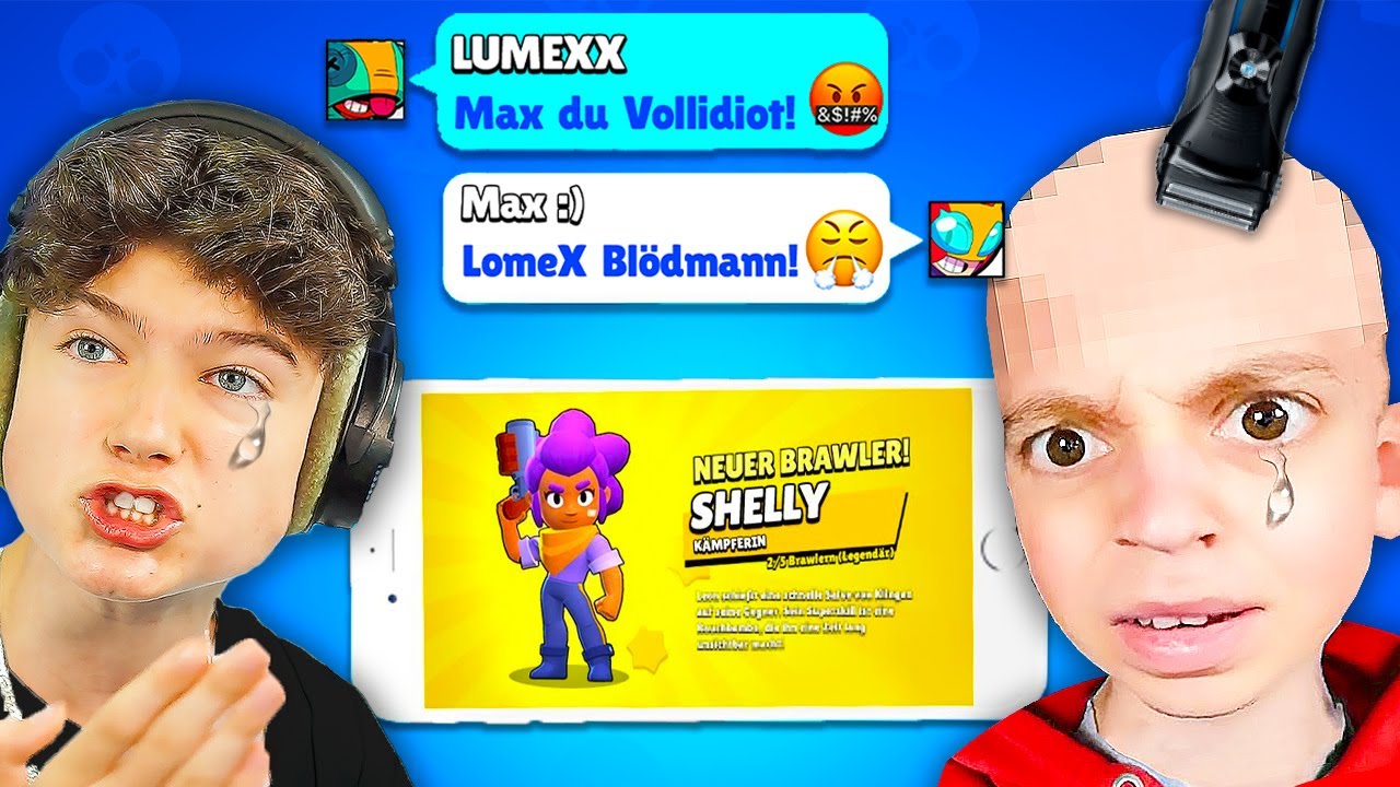 LUMEXX wird 24 STUNDEN von KLEINEN BRUDER MAX VERARSCHT... 😳 Brawl Stars