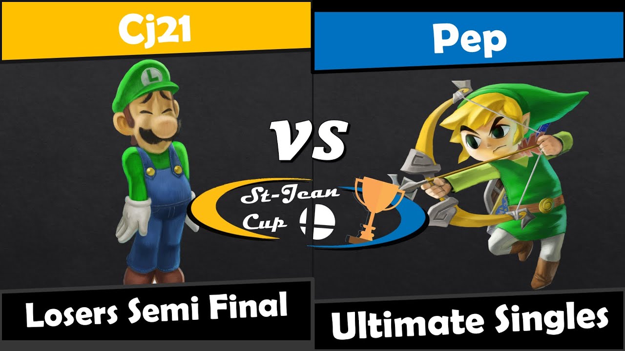 Pep (R.O.B./Toon Link) vs Cj21 (Luigi) - Loser Semi-final - SJC s6 finale