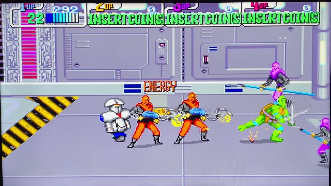 TMNT Arcade Inside the Technodrome
