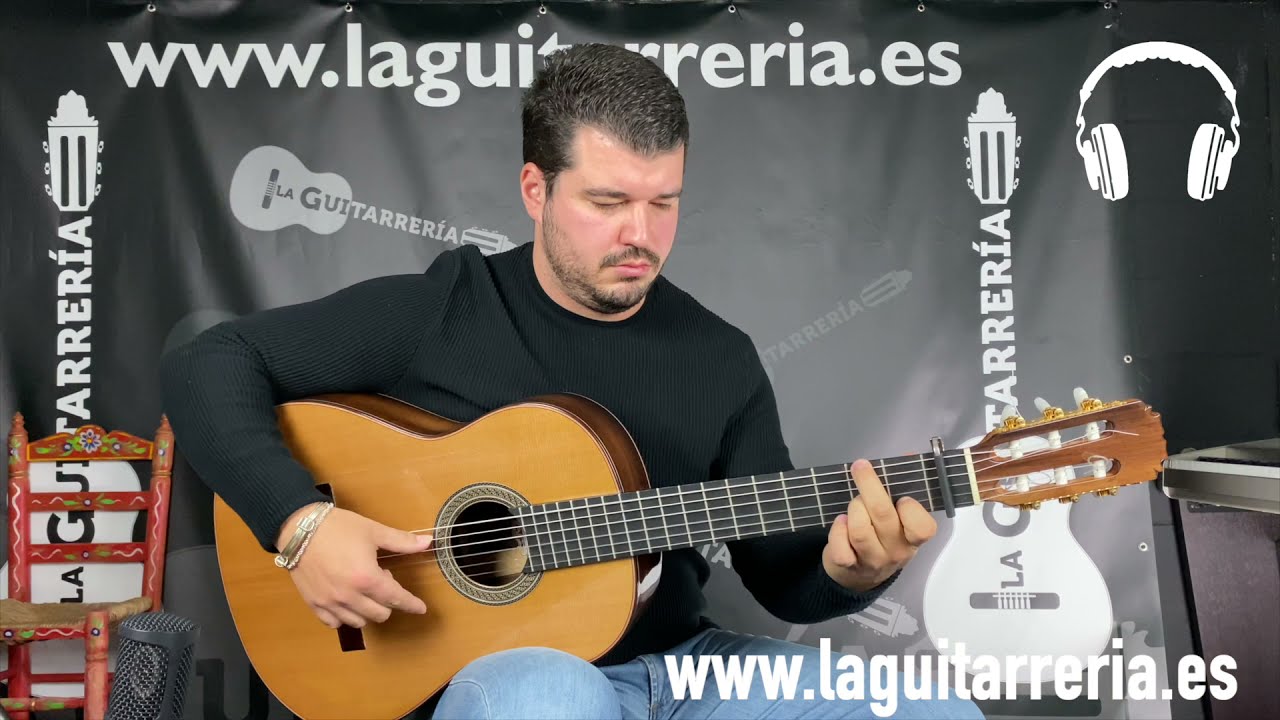 GUITARRA FLAMENCA RAFA DE VALERIANO DE PALOSANTO DE R&Iacute;O