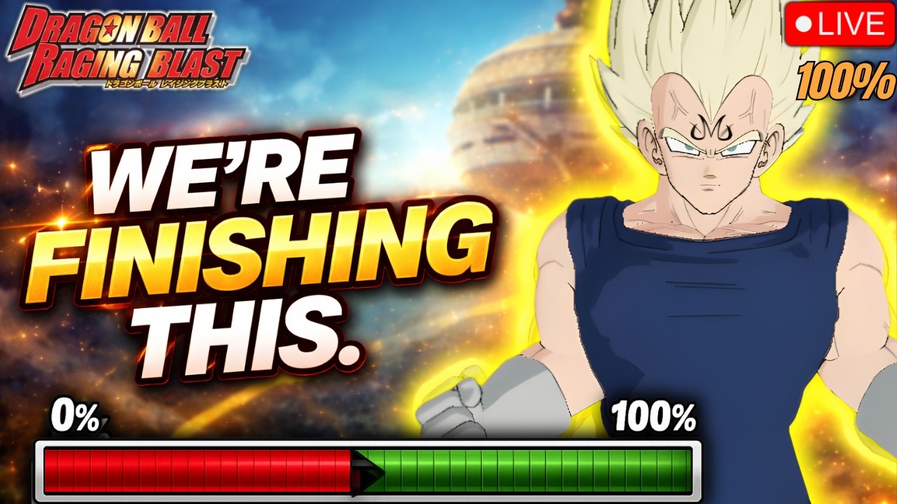 WE’RE FINISHING THIS. (100% Raging Blast Part 4)