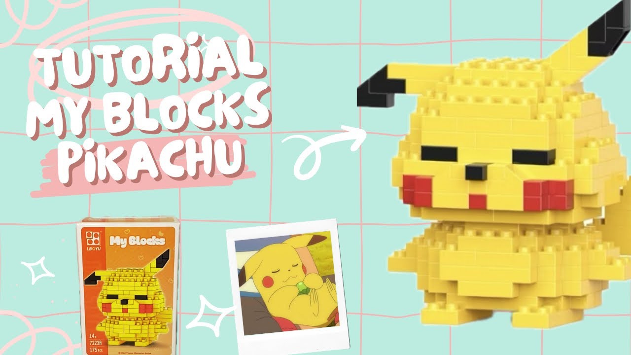 HOW TO BUILD MY BLOCKS PIKACHU || CARA MEMBUAT MY BLOCKS PIKACHU LENGKAP