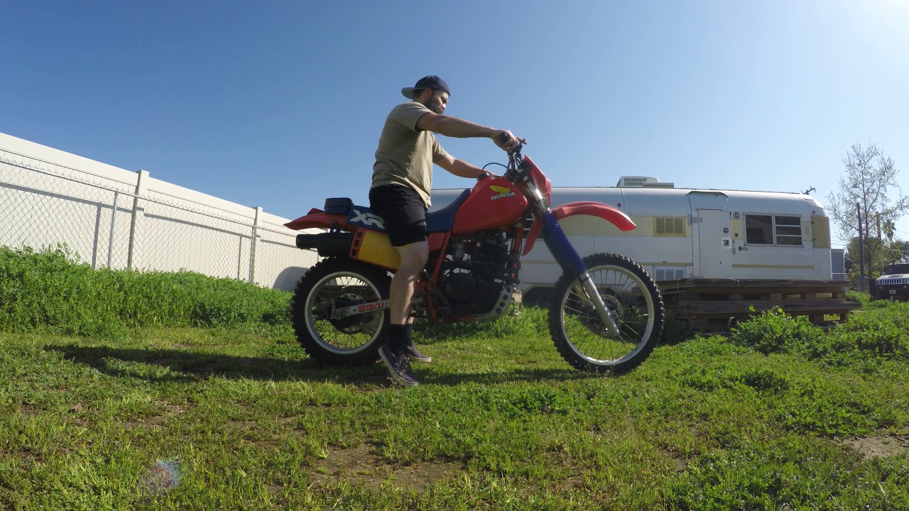 Honda XR500 Cold Start