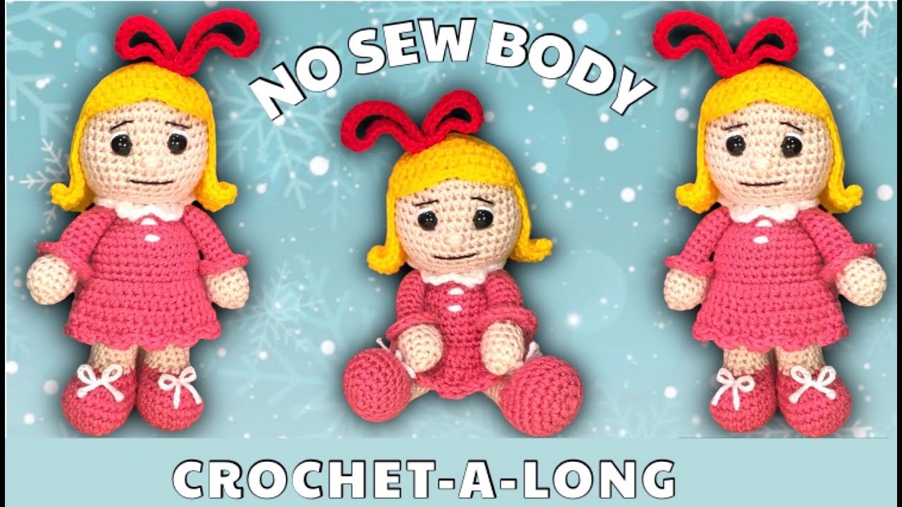CROCHET CINDY LOU WHO GRINCH DOLL