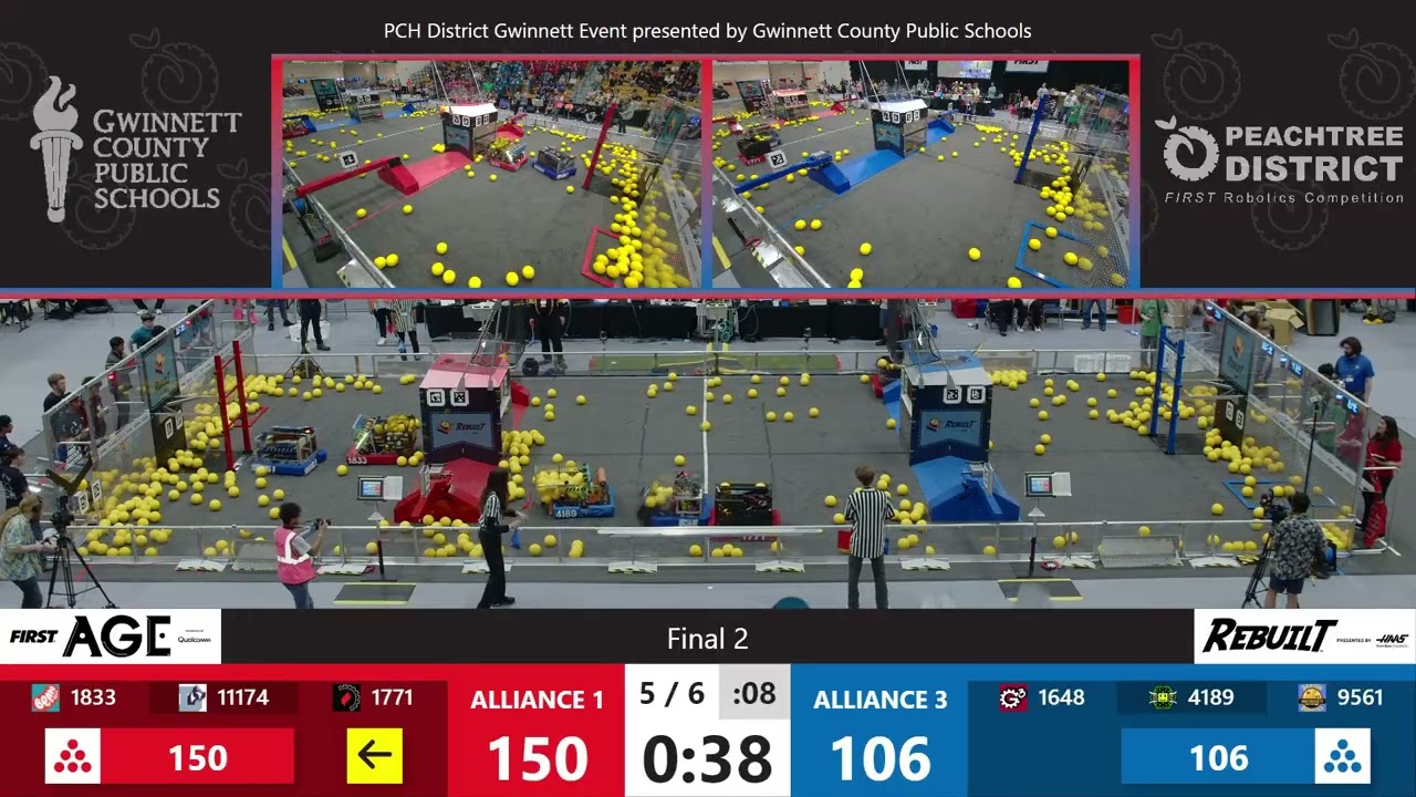 Final Match 2 - Overhead - PCH District Gwinnett Event presented by GCPS