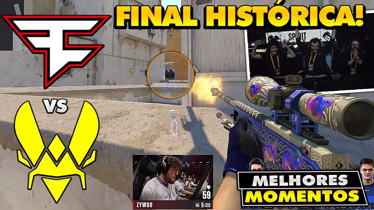 O MELHOR TIME DA HISTÓRIA? GRANDE FINAL HISTÓRICA! Melhores Momentos: VITALITY vs FAZE - MAJOR