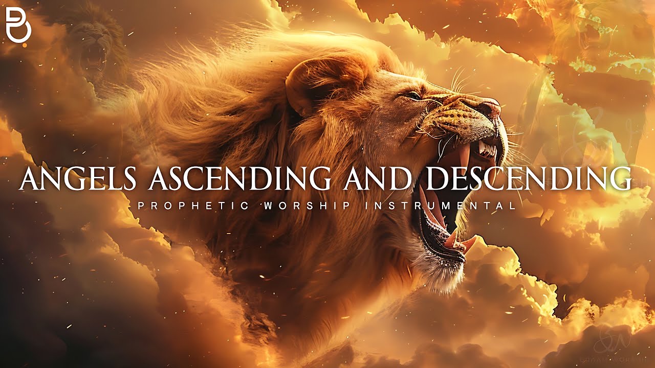 Powerful prophetic music: Angels Ascending and Descending Singing Holy Holy